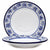 BLU-FIORI: Pasta Soup Rim Plate