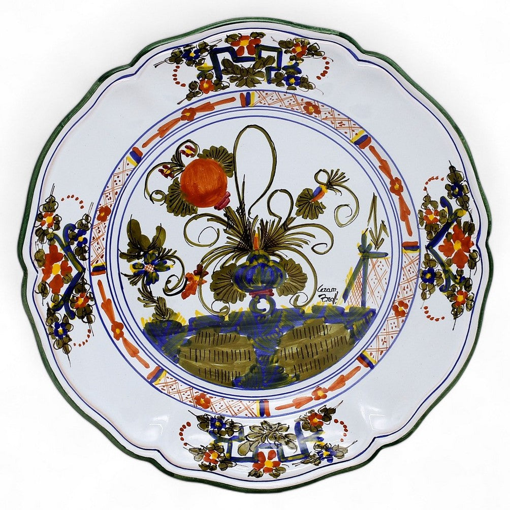 FAENZA-CARNATION: Charger Buffet Platter (13 D)