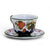 FAENZA-CARNATION: Coffee Tea Cup and Saucer