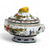 FAENZA-CARNATION: Oval Soup tureen