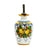 GIFT BOX: With authentic Deruta hand painted ceramic - LIMONCINI: SMALL OLIVE OIL BOTTLE DISPENSER WITH HANDLE