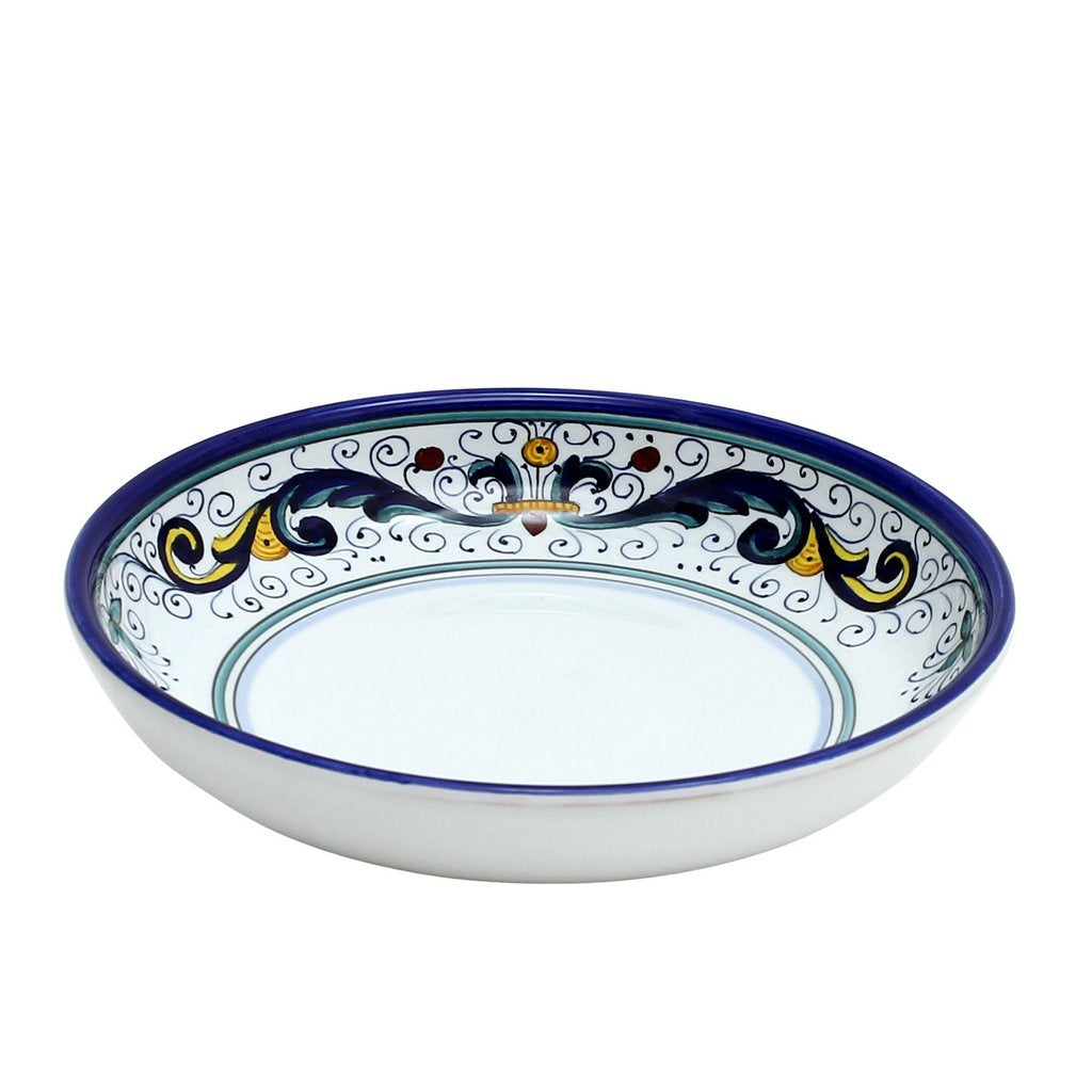 GIFT BOX: With Deruta Shallow Bowl - VECCHIA DERUTA design (4 Pcs)