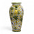 MAJOLICA CAFFAGIOLO: Masterpiece Tall Anphorae Urn double handled with lion heads.