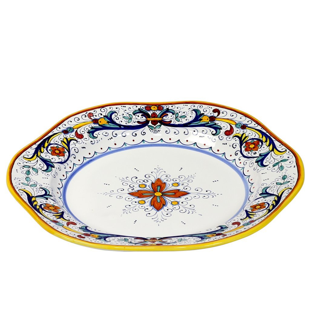 RICCO DERUTA: Hexagonal Extra Large Charger Turkey/Ham Platter