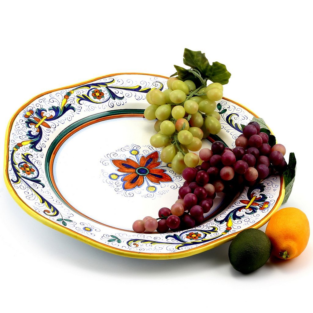 RICCO DERUTA: Hexagonal Extra Large Charger Turkey/Ham Platter