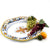 RICCO DERUTA: Hexagonal Extra Large Serving Oval Turkey/Ham Platter