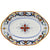 RICCO DERUTA: Hexagonal Extra Large Serving Oval Turkey/Ham Platter