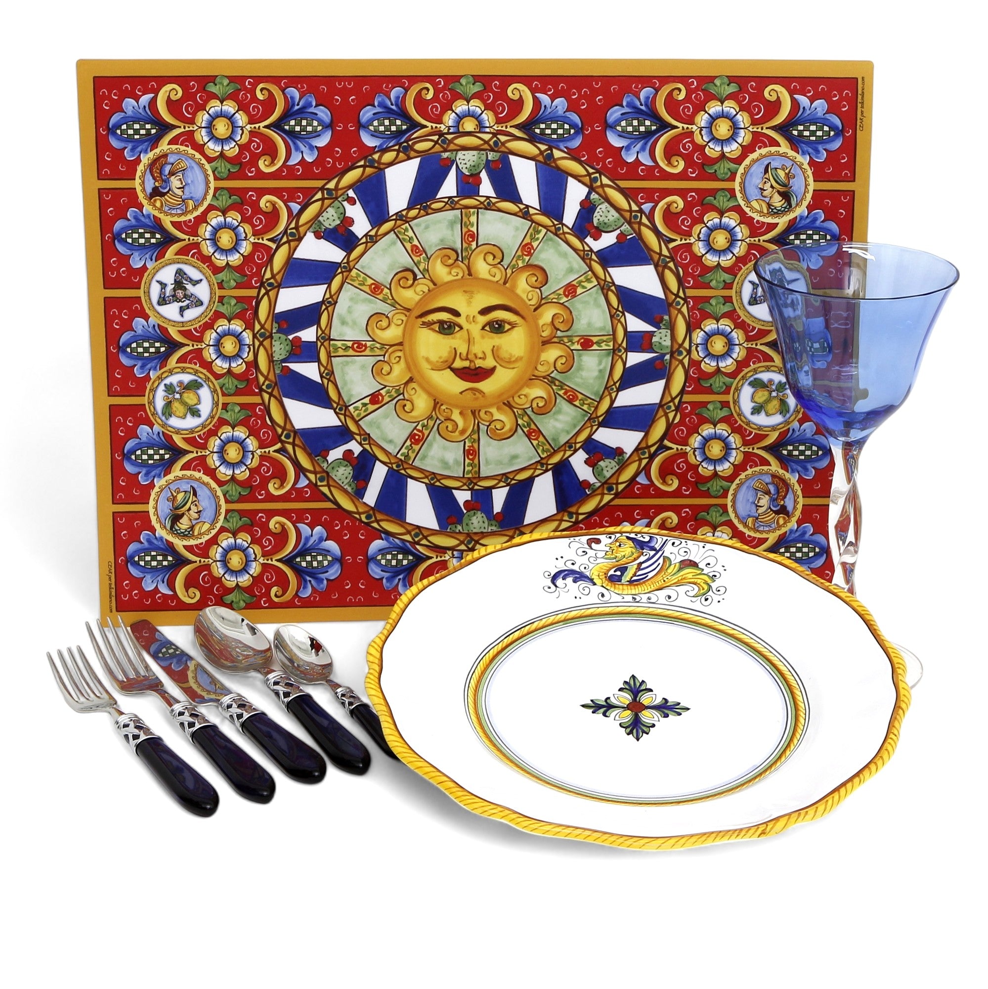 ITALIAN DREAM BUNDLE: Place Setting Bundle - Acireale/A + Raffaellesco