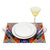 ITALIAN DREAM: Large Placemat - Stain Proof and Water Repellent PVC - Design ACIREALE/B