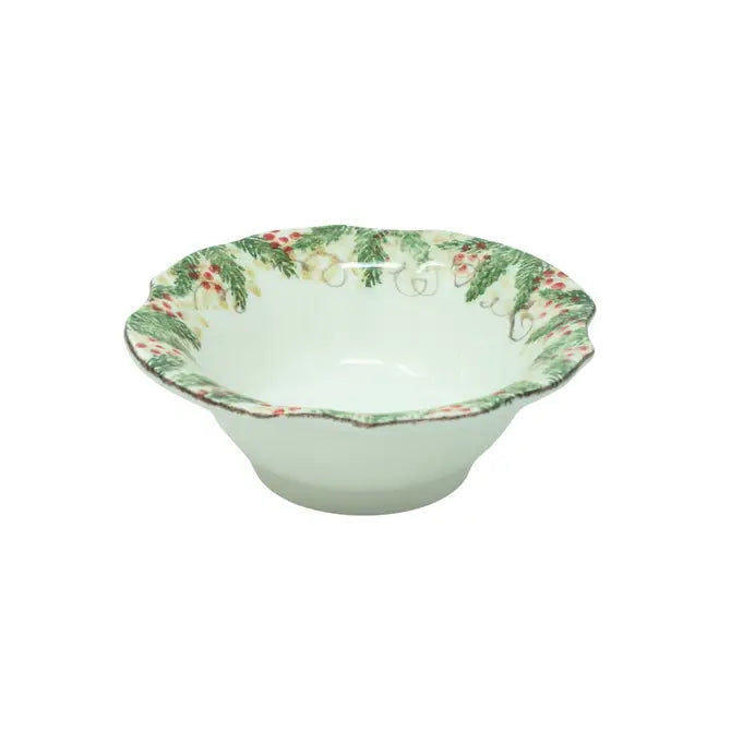 ARTE ITALICA: Natale Scalloped Piccolo Bowl