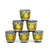 LIMONCELLO: Limoncello Shot Cups 1.25 Oz. (Set of six.)