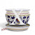 DERUTA BLUE LITE : Planter Dish Saucer (Medium)