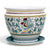 ORVIETO GREEN ROOSTER: Luxury Cachepot Planter Large