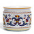 RICCO DERUTA: Cylindrical Cover Pot Ricco Deruta Design - Cachepot Planter (Large)