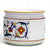 RICCO DERUTA: Cylindrical Cover Pot Ricco Deruta Design - Cachepot Planter (Large)