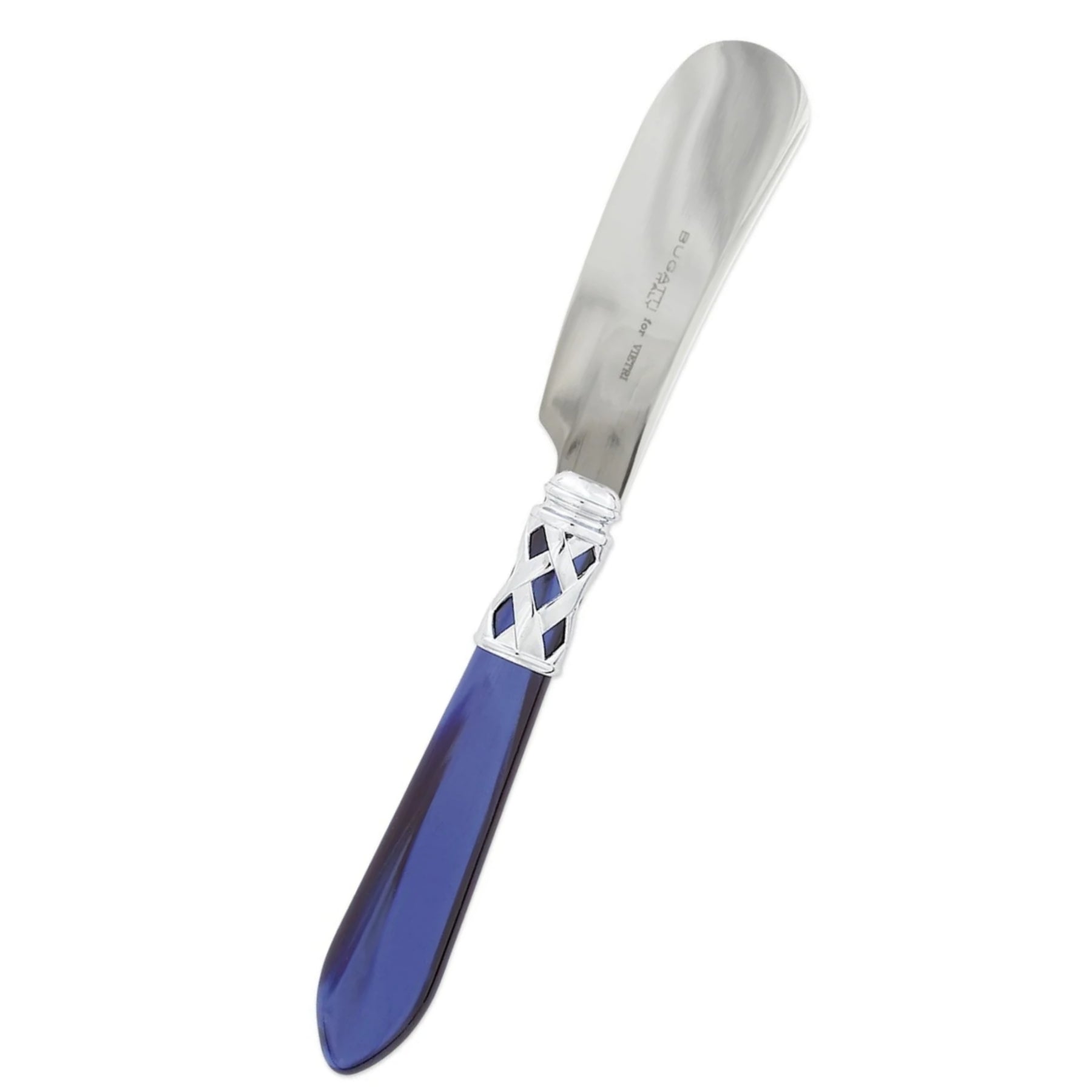 VIETRI: ALADDIN BRILLIANT SMALL SPREADER - BLUE HANDLE