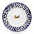 ARABESCO BLUE DERUTA: Dinner Plate