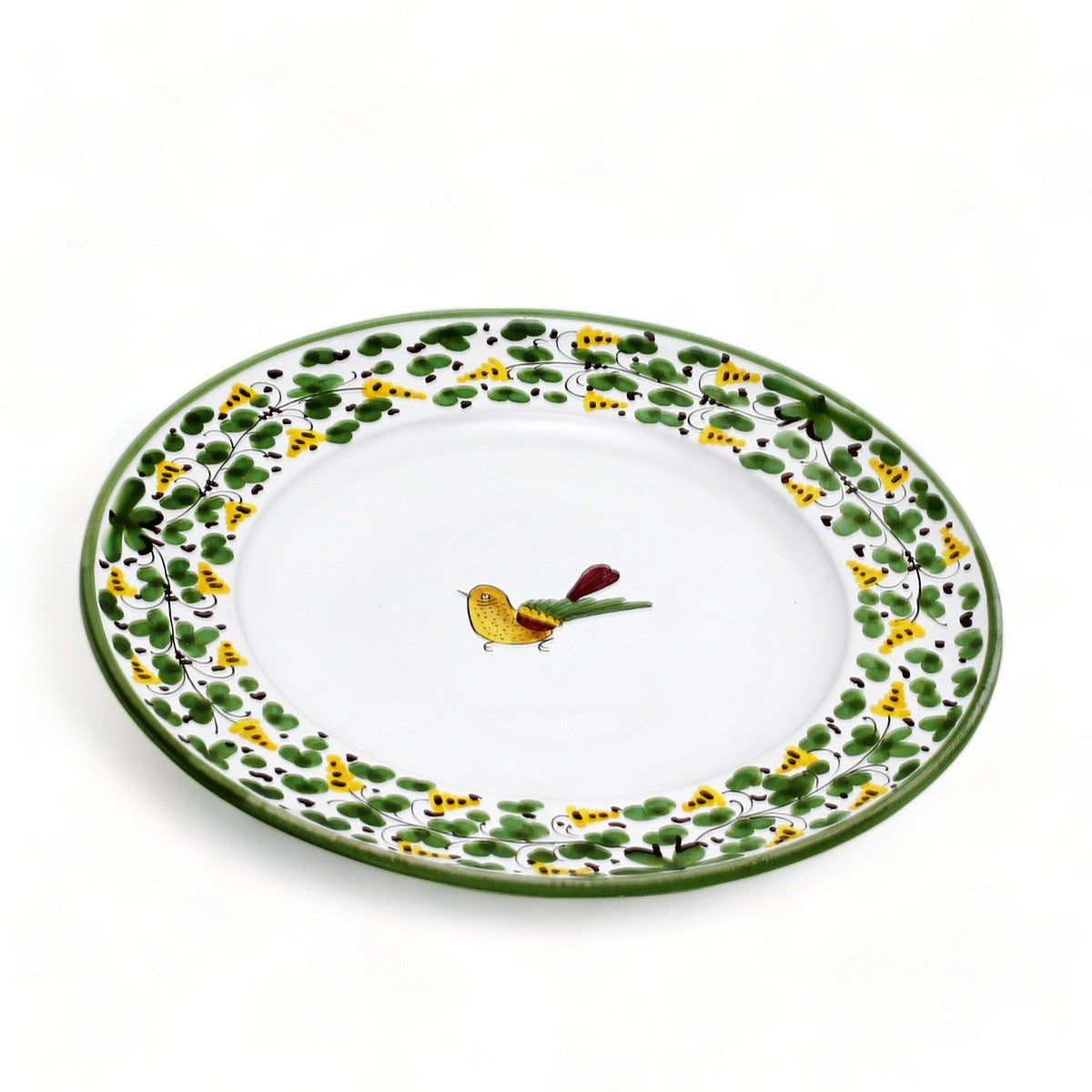 ARABESCO VERDE DERUTA: Dinner Plate