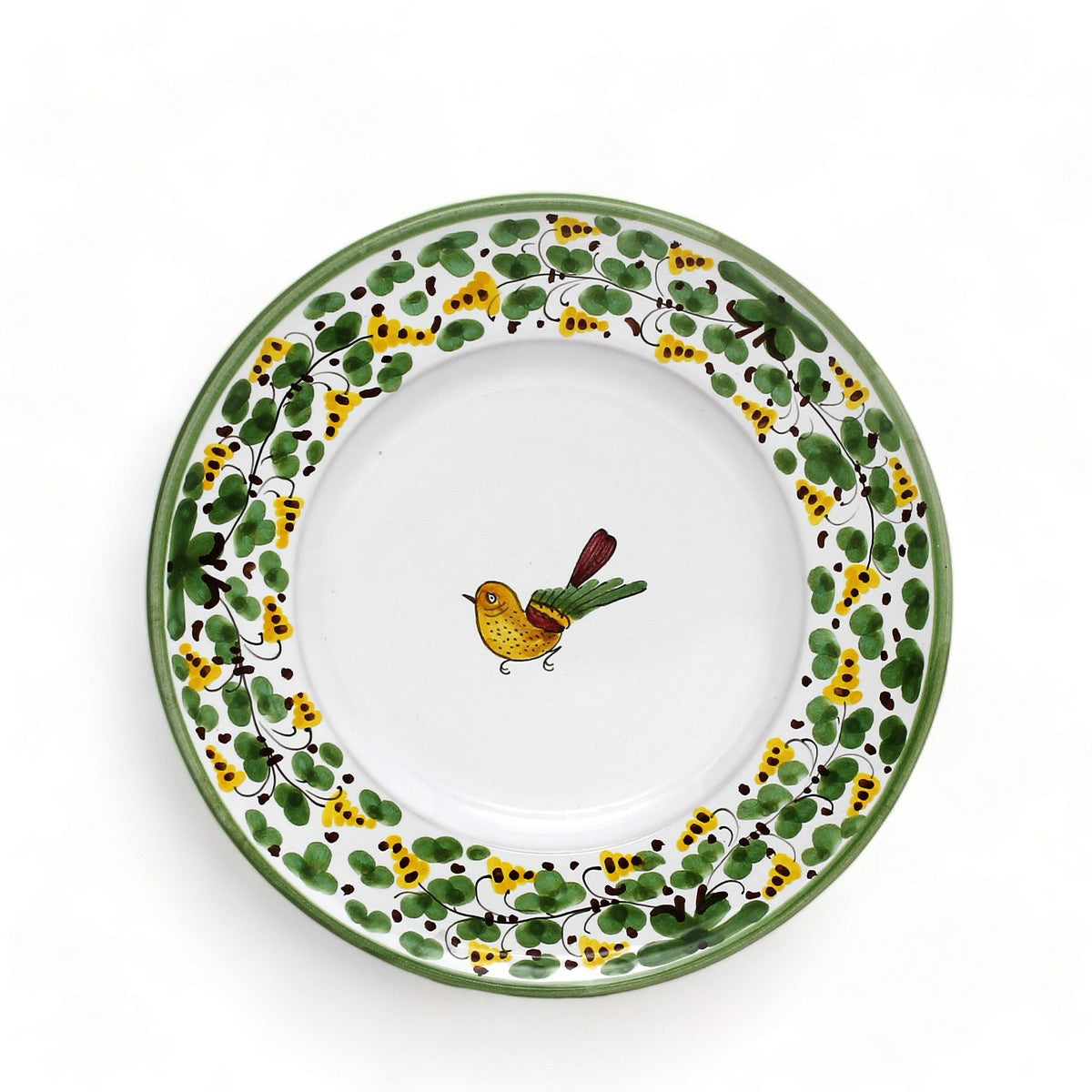 ARABESCO VERDE DERUTA: Salad/Dessert Plate