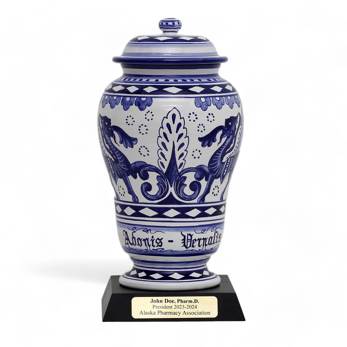 PHARMACY LEADERSHIP AWARD: Apothecary Urn &quot;Adonis Vernalis&quot;