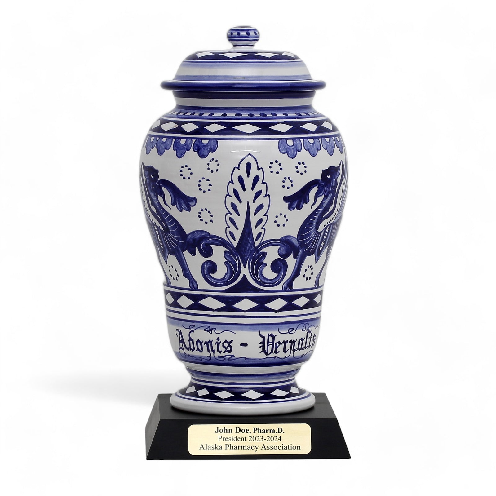 PHARMACY LEADERSHIP AWARD: Apothecary Urn "Adonis Vernalis"