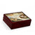 SUBLIMART: Wood Box  Lined large wood box with printed tile - Opera "The Creation of Adam" by Michelangelo Buonarroti