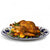 ORVIETO BLUE ROOSTER: Serving Turkey/Ham Oval Platter