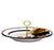 CIRCO: Tid Bit Server Large Plater with Golden or Chrome Oval Metal Handle - artisticaitalian.com