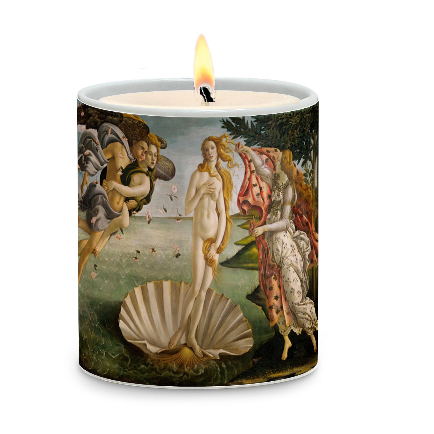 SUBLIMART: Affresco Design - Porcelain Soy Wax Candle (Design #AFF14)