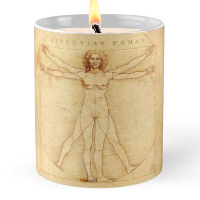 SUBLIMART: Affresco Design - Porcelain Soy Wax Candle (Design #AFF19)