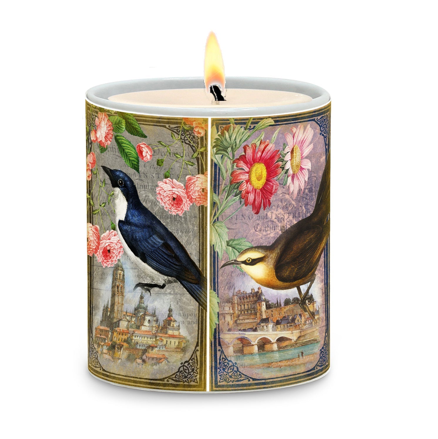 SUBLIMART: Animal & Pets - Porcelain Soy Wax Candle (Design #ANP02)