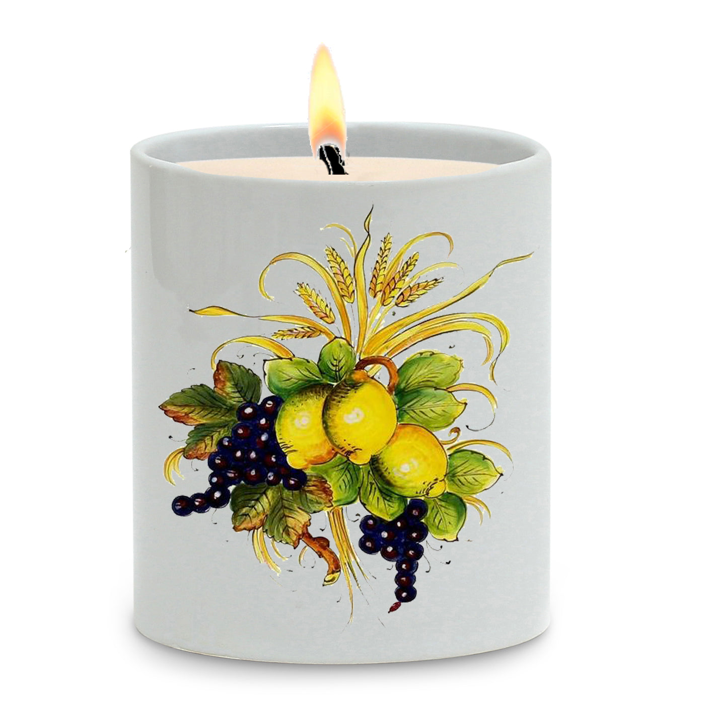 SUBLIMART: NEW! > Porcelain Soy Wax Candle 'AMALFI COAST GARDENIA'