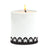 SUBLIMART: Line Art - Porcelain Soy Wax Candle (Design #LIN28)