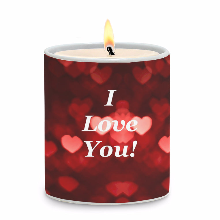 SUBLIMART: Love - Soy Wax Candle (Design #VAL22)