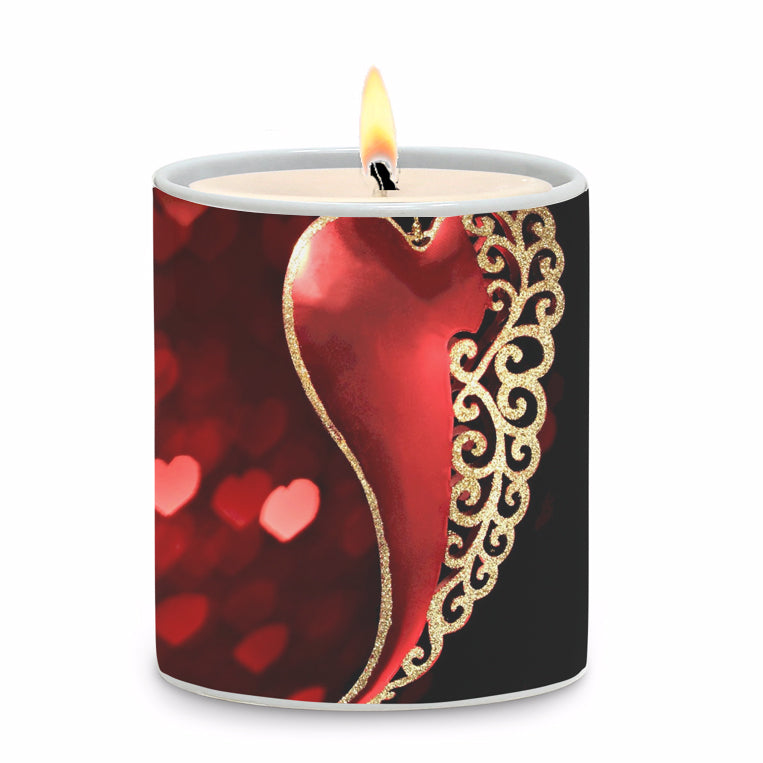 SUBLIMART: Love - Soy Wax Candle (Design #VAL22)