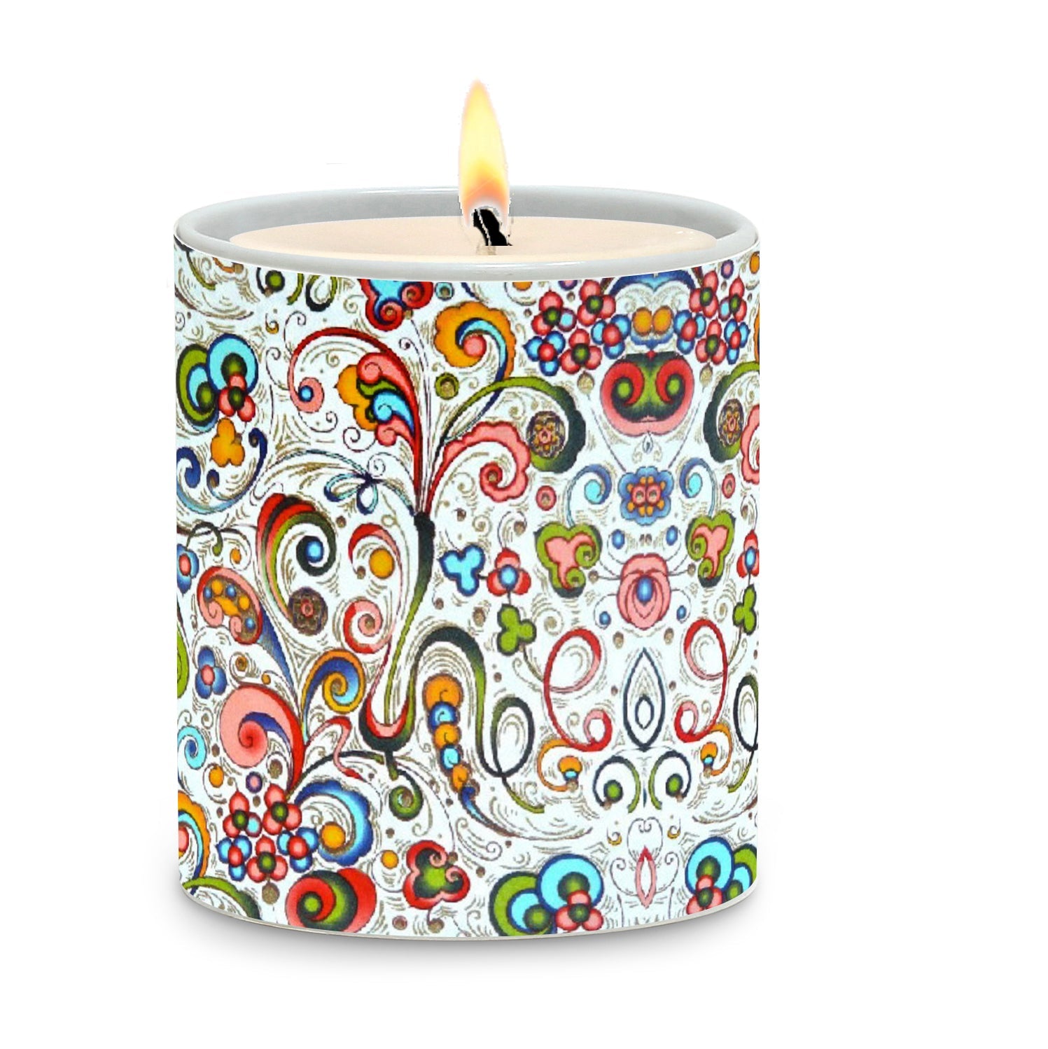 SUBLIMART: Vintage - Porcelain Soy Wax Candle (Design #VIN05)