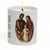 SUBLIMART: Prayer Candle - Porcelain Soy Wax Candle - Holy Family