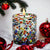 HOLIDAYS MURANO CANDLE: Murano Murrina Style Glass Tumbler (10 Oz.)