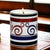 SUBLIMART: Ricco Italia Candle Black-Maroon Design by Mario Bruno (Design 6395)