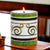 SUBLIMART: Ricco Italia Candle Green-Black-Maroon Design by Mario Bruno (Design 6400)