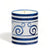 SUBLIMART: Ricco Italia Candle Light Blue Design by Mario Bruno (Design 6409)