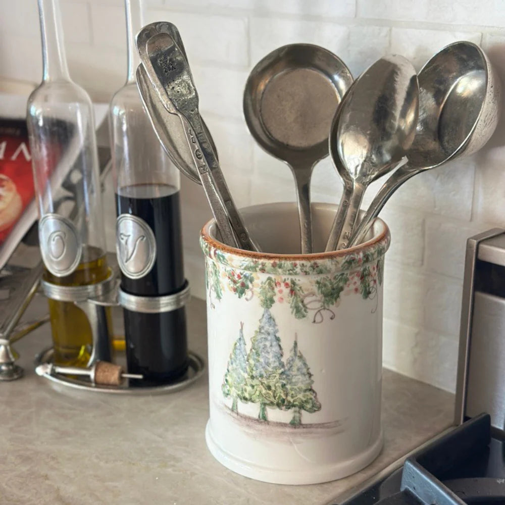 ARTE ITALICA: Natale Utensil Holder