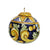 CHRISTMAS ORNAMENT: Caltagirone Round Ball (3.25" Ø) - BLUE