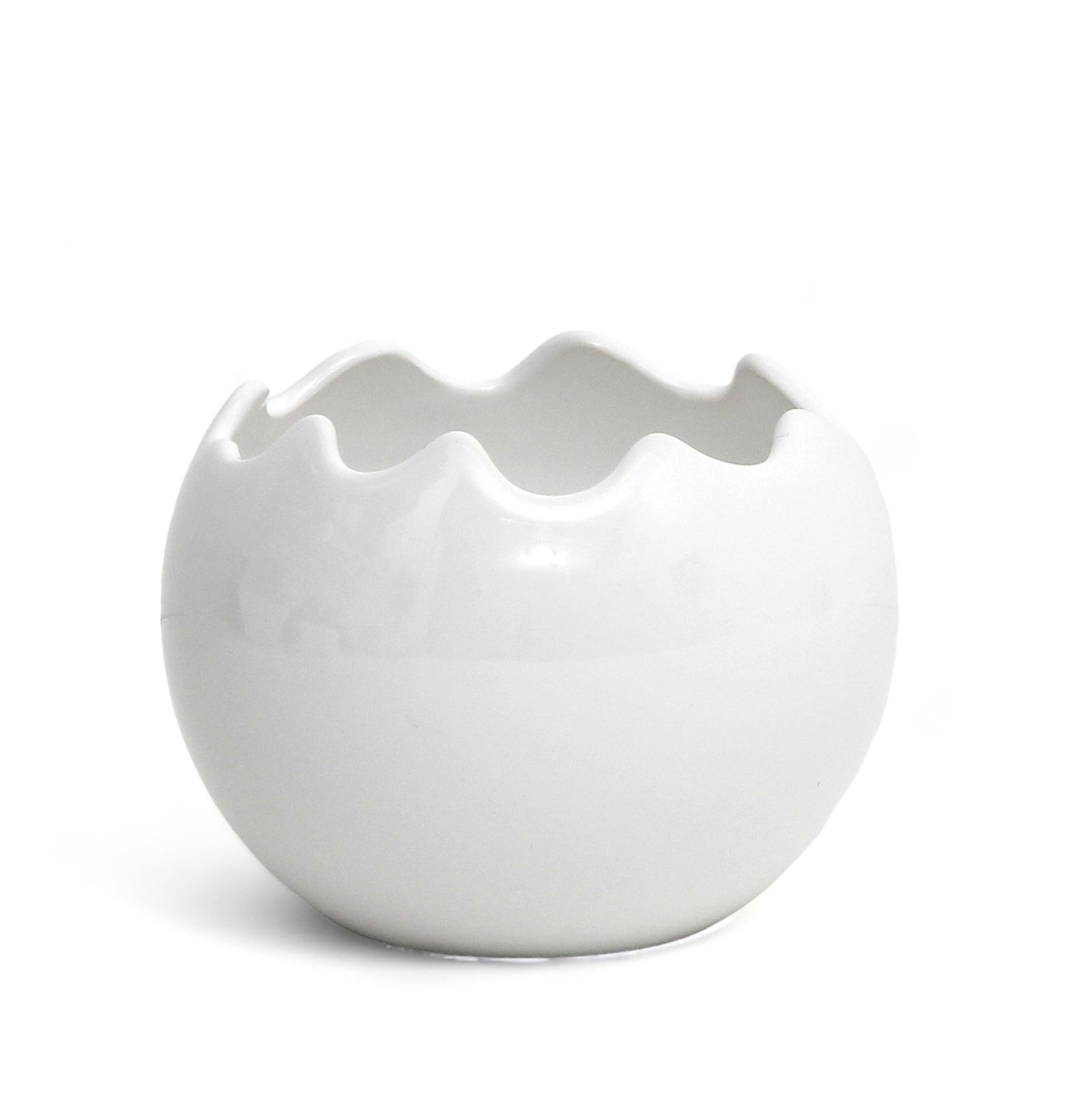 PURITY BOWL: Sphera Bowl fluted rim pure White