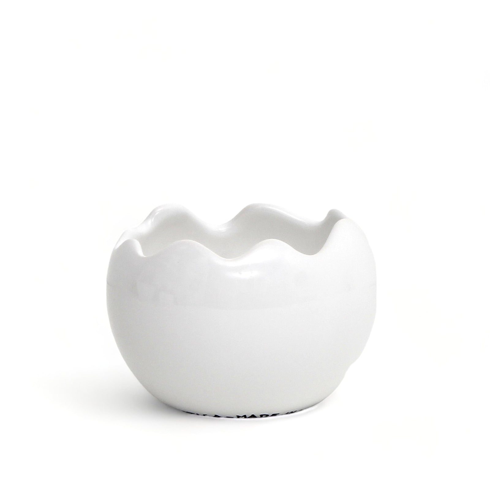 PURITY BOWL: Sphera Mini Bowl fluted rim pure White