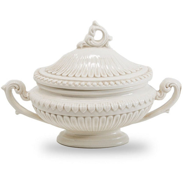 ARTE ITALICA: Finezza Small Oval Soup Tureen