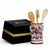 GIFT BOX: With authentic Deruta hand painted ceramic - ORVIETO RED ROOSTER: UTENSIL HOLDER