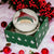 GIFT BOX CHRISTMAS: Green Gift Box with VIETRI Old St Nick Cereal Bowls (Set of 4 pcs)