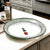 GIARDINO: Small Oval Plate [R] - artisticaitalian.com