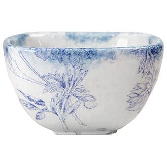 ARTE ITALICA:  Giulietta Blue Square Cereal Bowl